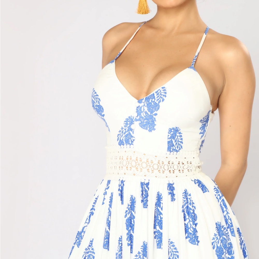 Fashion Nova Holy Slit Dress - Picture 3 of 11